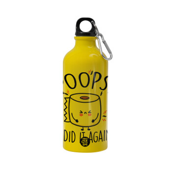 Poops!...I Did It Again, Water bottle 600ml