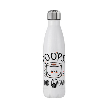 Poops!...I Did It Again, Stainless steel, double-walled, 750ml