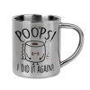 Mug Stainless steel double wall 300ml