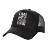 Adult Structured Trucker Hat, with Mesh, Dark Army (100% COTTON, ADULT, UNISEX, ONE SIZE)