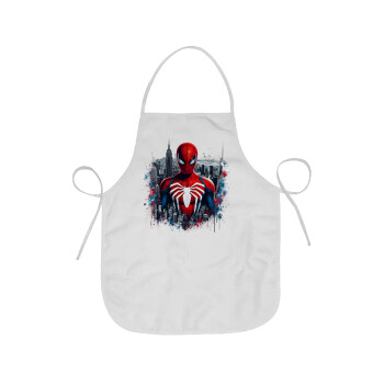 Spiderman City, Chef Apron Short Full Length Adult (63x75cm)