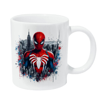 Spiderman City, Κούπα Giga, κεραμική, 590ml