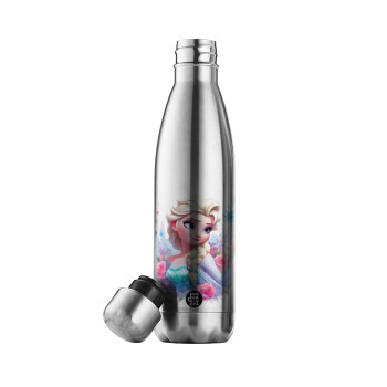 Elsa Princess, Inox (Stainless steel) double-walled metal mug, 500ml