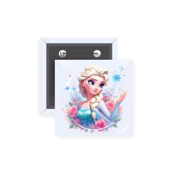 Elsa Princess, Κονκάρδα παραμάνα τετράγωνη 5x5cm