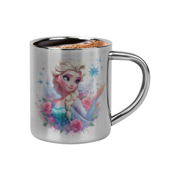 Elsa Princess, Double-wall metal cup for espresso (220ml)