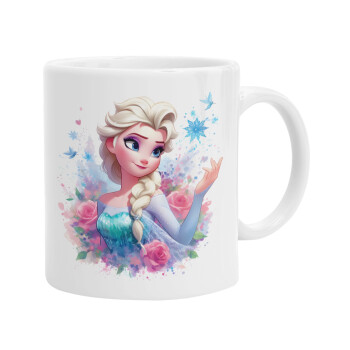 Elsa Princess, Κούπα, κεραμική, 330ml