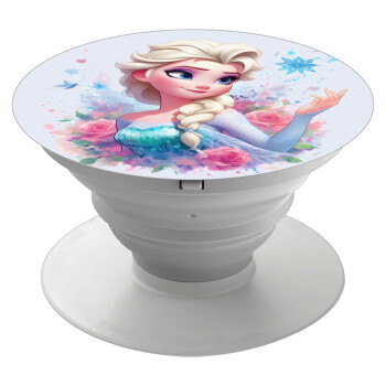 Elsa Princess, Phone Holders Stand  White Hand-held Mobile Phone Holder