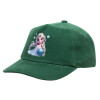 Children's Baseball Cap, 100% Cotton Drill, GREEN (COTTON, CHILDREN'S, ONE SIZE)