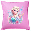 Sofa cushion Pink 50x50cm includes filling