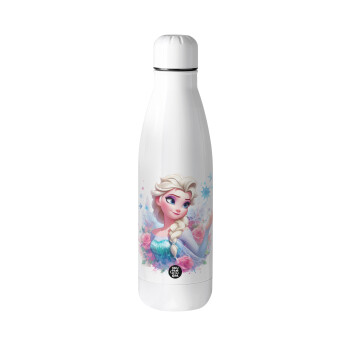 Elsa Princess, Μεταλλικό παγούρι θερμός (Stainless steel), 500ml