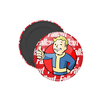 Fallout Vault Boy, Μαγνητάκι ψυγείου στρογγυλό διάστασης 5cm