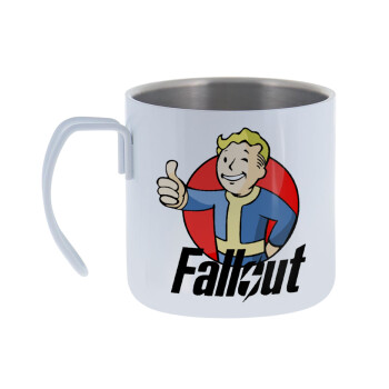 Fallout Vault Boy, Mug Stainless steel double wall 400ml