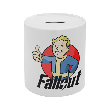 Fallout Vault Boy, Κουμπαράς πορσελάνης με τάπα