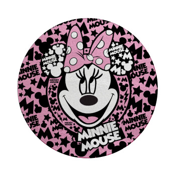 Minnie mouse, Επιφάνεια κοπής γυάλινη στρογγυλή (30cm)