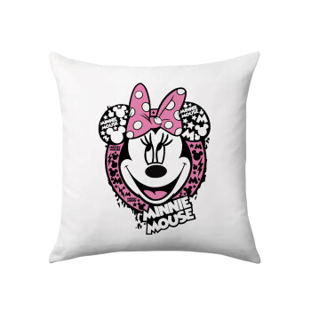 Minnie mouse, Μαξιλάρι καναπέ 40x40cm περιέχεται το  γέμισμα