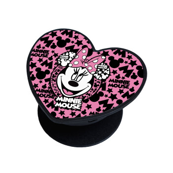 Minnie mouse, Phone Holders Stand  καρδιά Μαύρο Βάση Στήριξης Κινητού στο Χέρι