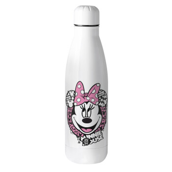 Minnie mouse, Μεταλλικό παγούρι θερμός (Stainless steel), 500ml