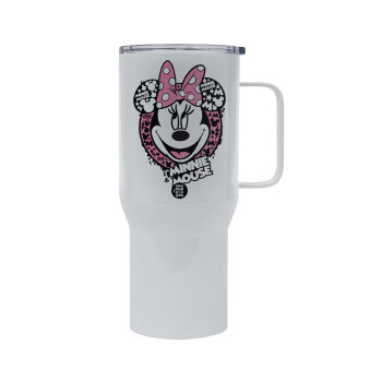 Minnie mouse, Tumbler με καπάκι, διπλού τοιχώματος (θερμό) 750L