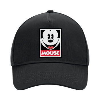 Mickey Mouse, Adult Ultimate Hat BLACK, (100% COTTON DRILL, ADULT, UNISEX, ONE SIZE)