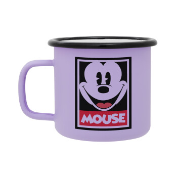 Mickey Mouse, Κούπα Μεταλλική εμαγιέ ΜΑΤ Light Pastel Purple 360ml