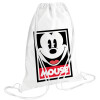 Backpack pouch GYMBAG white (28x40cm)