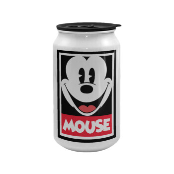 Mickey Mouse, Κούπα ταξιδιού μεταλλική με καπάκι (tin-can) 500ml