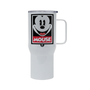 Mickey Mouse, Mega Stainless steel Tumbler with lid, double wall 750L