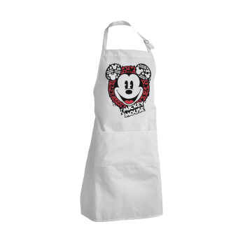 Mickey Mouse, Adult Chef Apron (with sliders and 2 pockets)