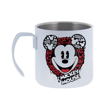 Mickey Mouse, Mug Stainless steel double wall 400ml