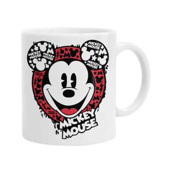 Mickey Mouse, Ceramic coffee mug, 330ml