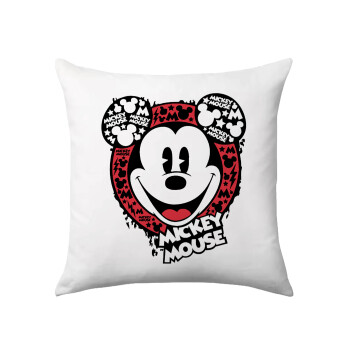 Mickey Mouse, Sofa cushion 40x40cm includes filling