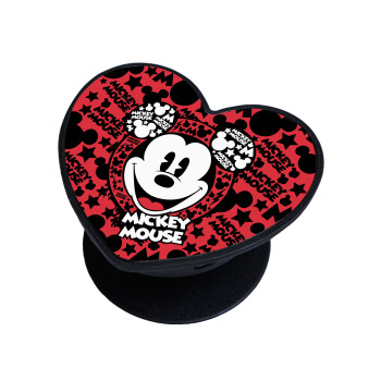 Mickey Mouse, Phone Holders Stand  καρδιά Μαύρο Βάση Στήριξης Κινητού στο Χέρι