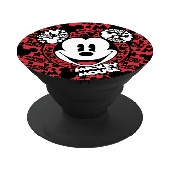 Mickey Mouse, Phone Holders Stand  Μαύρο Βάση Στήριξης Κινητού στο Χέρι