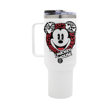 Mickey Mouse, Mega Stainless steel Tumbler with lid, double wall 1,2L