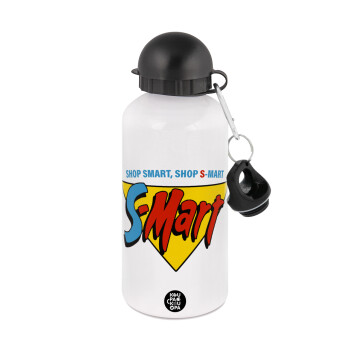 S-mart Evil Dead, Metal water bottle, White, aluminum 500ml