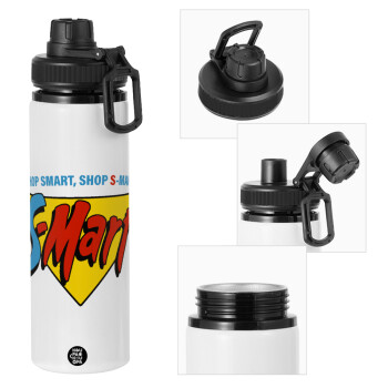 S-mart Evil Dead, Metal water bottle with safety cap, aluminum 850ml