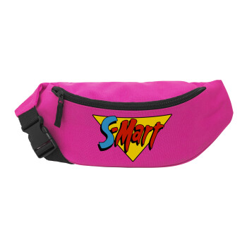 S-mart Evil Dead, Unisex waist bag (banana) in PINK color with 2 pockets