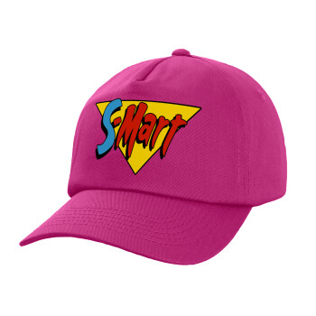 S-mart Evil Dead, Children's Baseball Cap, 100% Cotton Twill, Fuchsia (COTTON, CHILDREN'S, UNISEX, ONE SIZE)