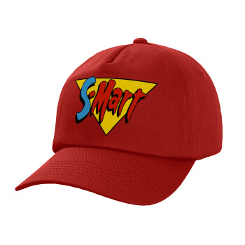 S-mart Evil Dead, Children's Baseball Cap, 100% Cotton Twill, Red (COTTON, CHILDREN'S, UNISEX, ONE SIZE)