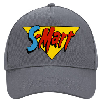 S-mart Evil Dead, Ultimate Adult Hat Grey, (100% COTTON DRILL, ADULT, UNISEX, ONE SIZE)