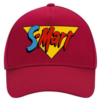 S-mart Evil Dead, Adult Ultimate Hat RED, (100% COTTON DRILL, ADULT, UNISEX, ONE SIZE)