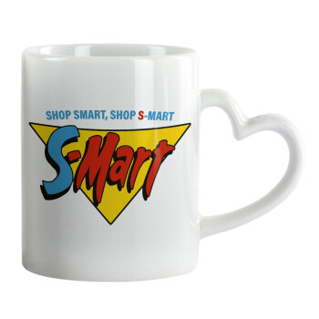 S-mart Evil Dead, Mug heart handle, ceramic, 330ml