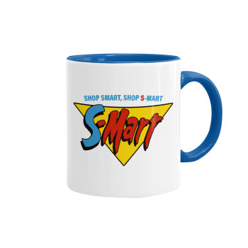 S-mart Evil Dead, Mug colored blue, ceramic, 330ml