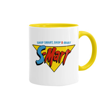 S-mart Evil Dead, Mug colored yellow, ceramic, 330ml