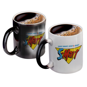 S-mart Evil Dead, Color changing magic Mug, ceramic, 330ml when adding hot liquid inside, the black colour desappears (1 pcs)