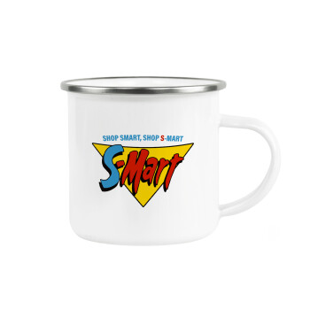 S-mart Evil Dead, Metallic enamel cup white 360ml