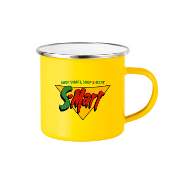 S-mart Evil Dead, Yellow Enamel Metallic Cup 360ml