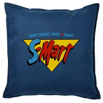 S-mart Evil Dead, Sofa cushion Blue 50x50cm includes filling