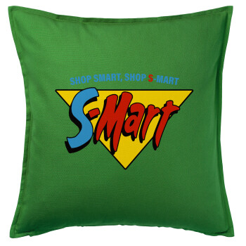 S-mart Evil Dead, Sofa cushion Green 50x50cm includes filling