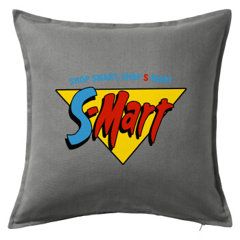 S-mart Evil Dead, Sofa cushion Grey 50x50cm includes filling